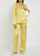 Bernadette Louis Floral-print Stretch-silk Pyjama Trousers Multi Print