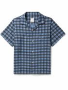 Visvim - Checked Cotton-Flannel Shirt - Blue