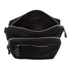 Dries Van Noten Black Nylon Messenger Bag