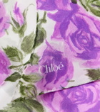 Chloé Chloé Bloom floral silk scarf