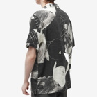 Folk Men's Void Print Vacation Shirt in Black