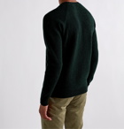 Incotex - Ribbed Virgin Wool Sweater - Green