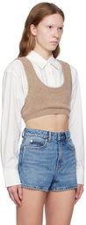 alexanderwang.t Beige Layered Camisole