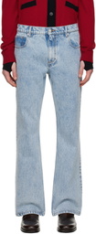 Ernest W. Baker Blue Flare Jeans