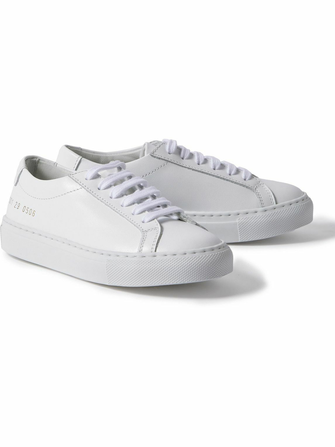 Common Projects Kids - Original Achilles Leather Sneakers - White