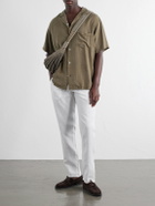 Orlebar Brown - Cornell Straight-Leg Linen Trousers - Neutrals