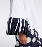 Jacquemus Cabana fringed cotton jersey T-shirt