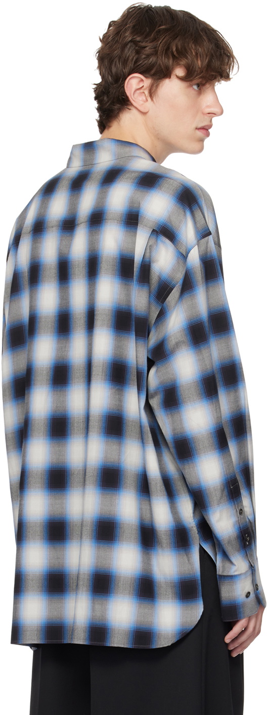 stein Blue Oversized Shirt