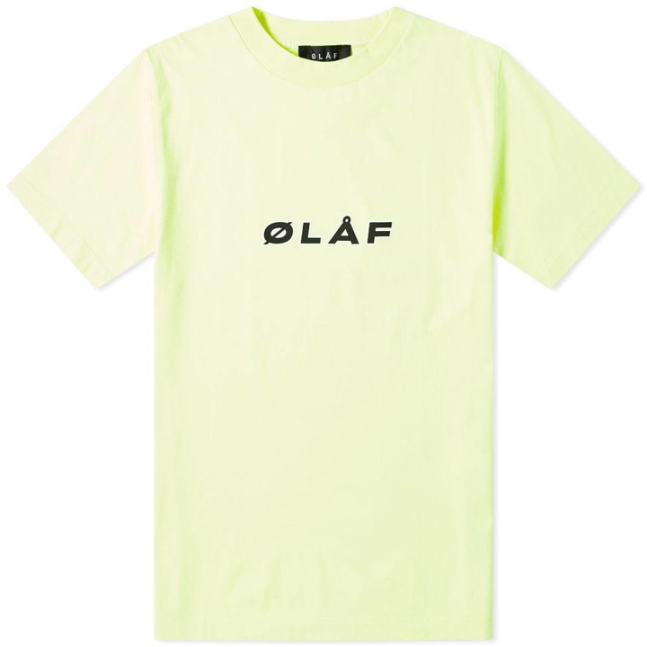 Photo: Olaf Hussein ØLÅF Italic Tee