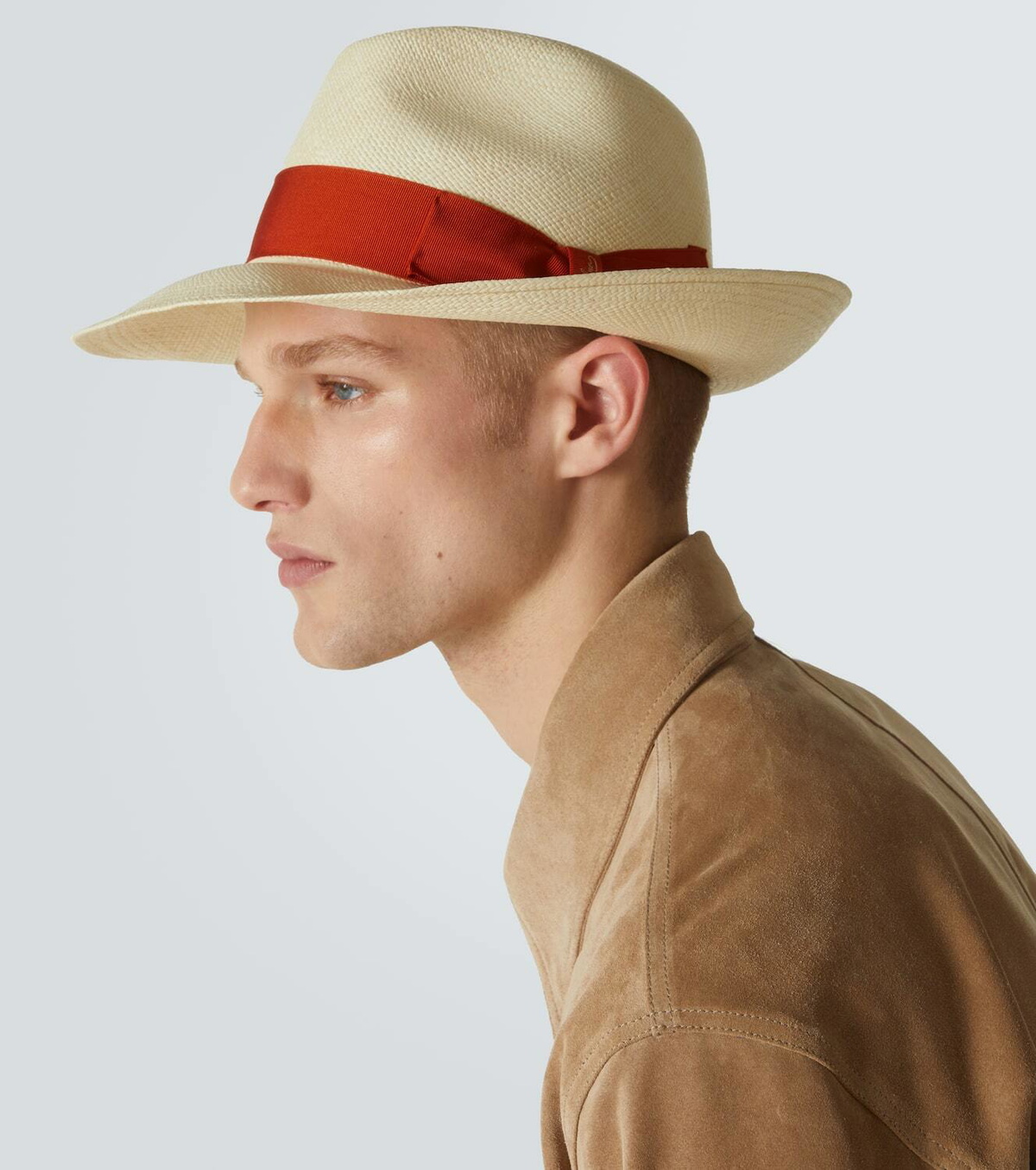 Borsalino x E.Marinella Amedeo straw Panama hat