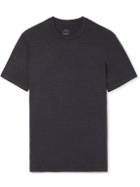 Altea - Lewis Stretch-Linen T-Shirt - Blue