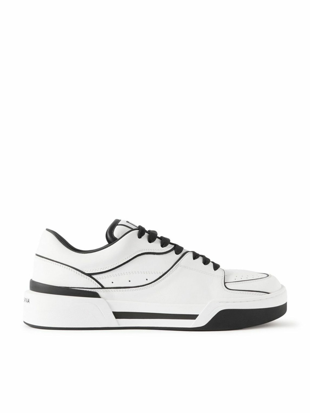 Photo: Dolce&Gabbana - Leather Sneakers - White