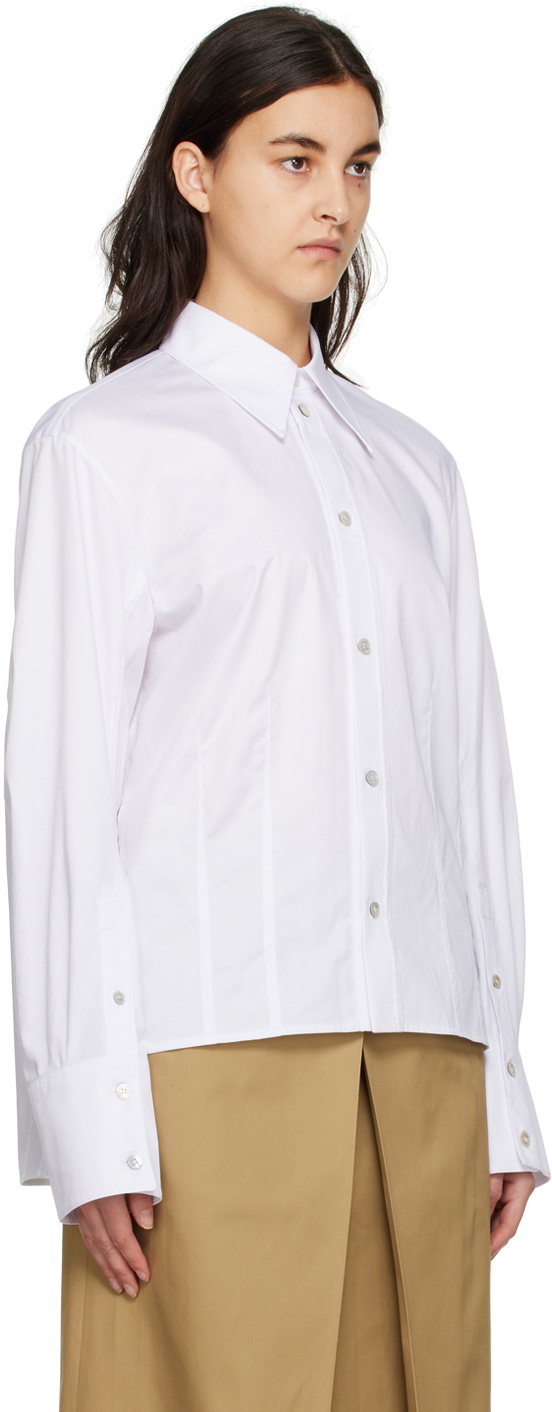 Wooyoungmi White Slit Shirt