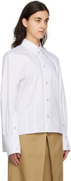 Wooyoungmi White Slit Shirt