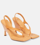 Gia Borghini - Gia/Rhw Rosie 12 suede thong sandals