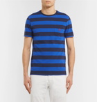 Polo Ralph Lauren - Striped Cotton-Jersey T-Shirt - Men - Blue