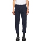 Fendi Navy Cotton Lounge Pants