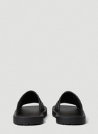 Plat Sandals in Black