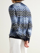 Missoni - Slim-Fit Striped Wool Sweater - Blue
