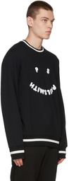 PS by Paul Smith Black Happy Sweatshirt