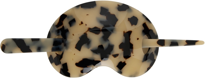 Photo: Gohar World Beige & Black Bean Barrette