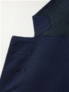 Peter Millar - Excursionist Flex Slim-Fit Unstructured Stretch Wool and Silk-Blend Blazer - Blue