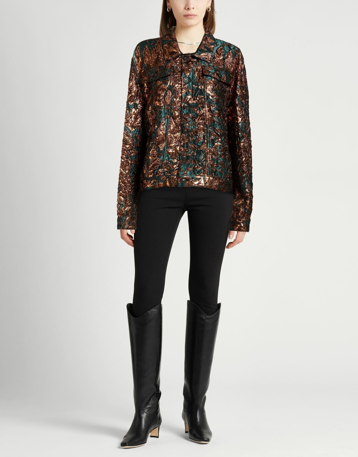 Koché Womens Jacket Copper