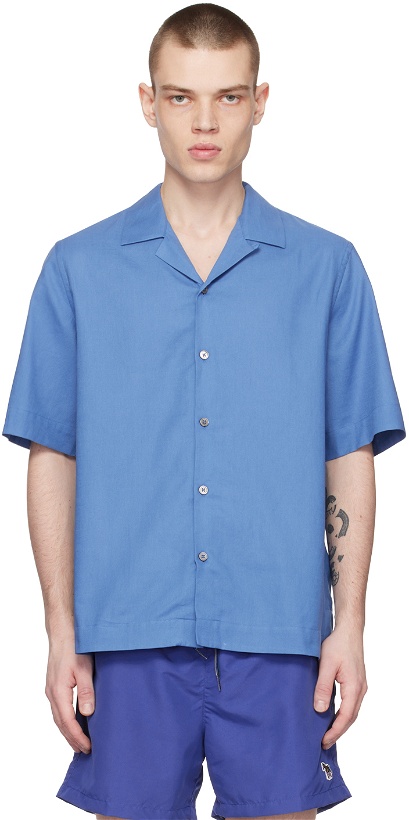 Photo: Paul Smith Blue Button-Down Shirt