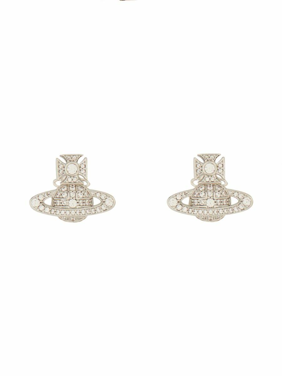 Vivienne Westwood Gold Concetta Bas Relief Earrings Vivienne