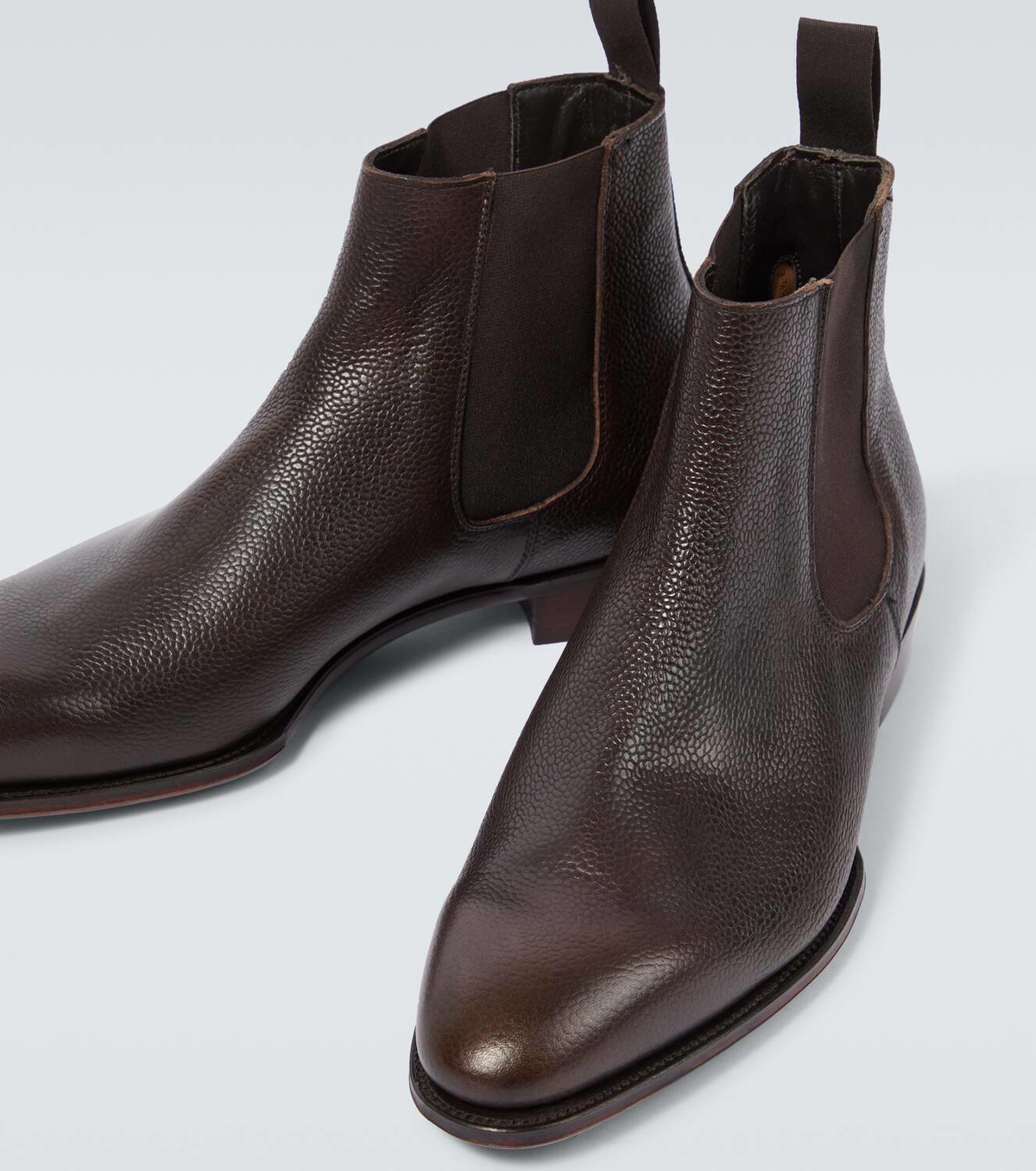George Cleverley Jason leather Chelsea boots