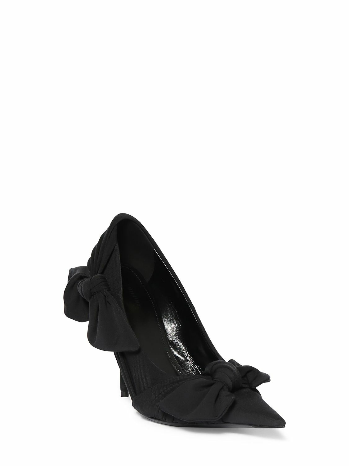 BALENCIAGA - 110mm Knife Nylon Knot Pumps Balenciaga