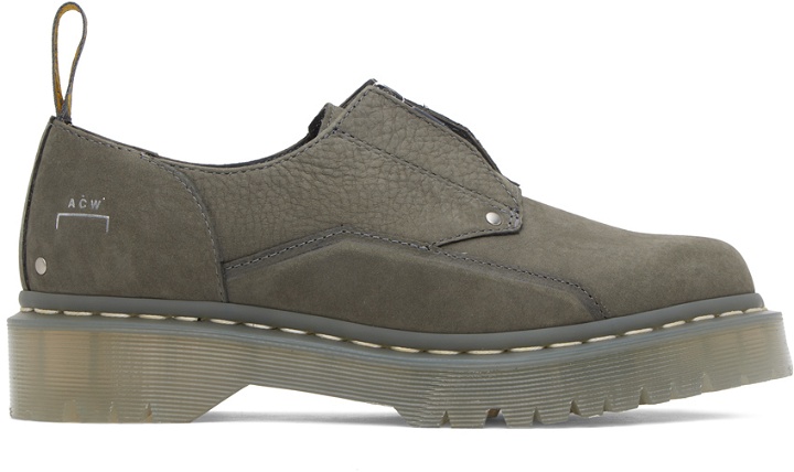 Photo: A-COLD-WALL* Gray Dr. Martens Edition 1461 Bex Oxfords