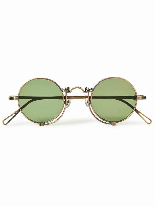 Photo: Matsuda - Round-Frame Gold-Tone Sunglasses