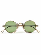 Matsuda - Round-Frame Gold-Tone Sunglasses