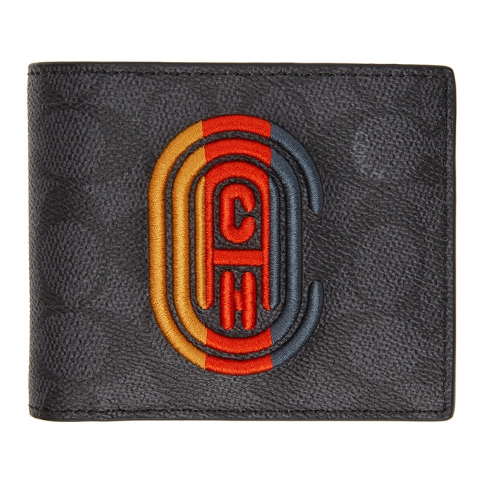 Photo: Coach 1941 Grey Signature Patch 3-in-1 Wallet
