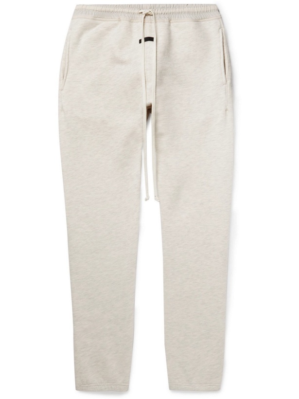 Photo: FEAR OF GOD - The Vintage Tapered Fleece-Back Cotton-Jersey Sweatpants - Neutrals