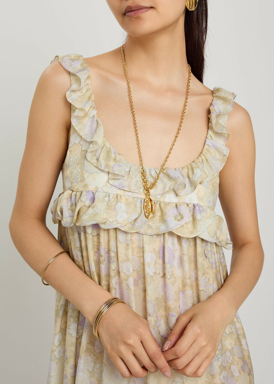 Chloe The Chloé Corn Pendant Necklace - Gold - One Size