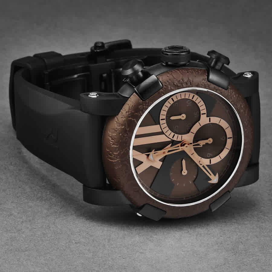 Romain Jerome Titanic-Dna Chronograph Automatic Brown Dial Mens Watch RJ.TI.CH.303.20