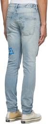 Ksubi Blue Outside World Chitch Jeans