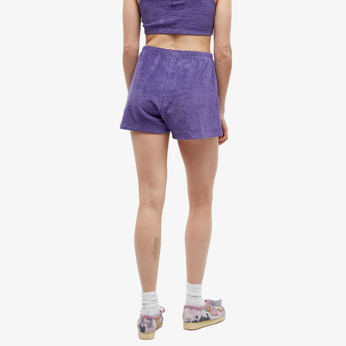 Howlin by Morrison Women's Howlin' Velour Wonder Short in Violet Dreams