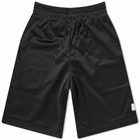 New Balance Hoops Essentials Fundamental Short in Black