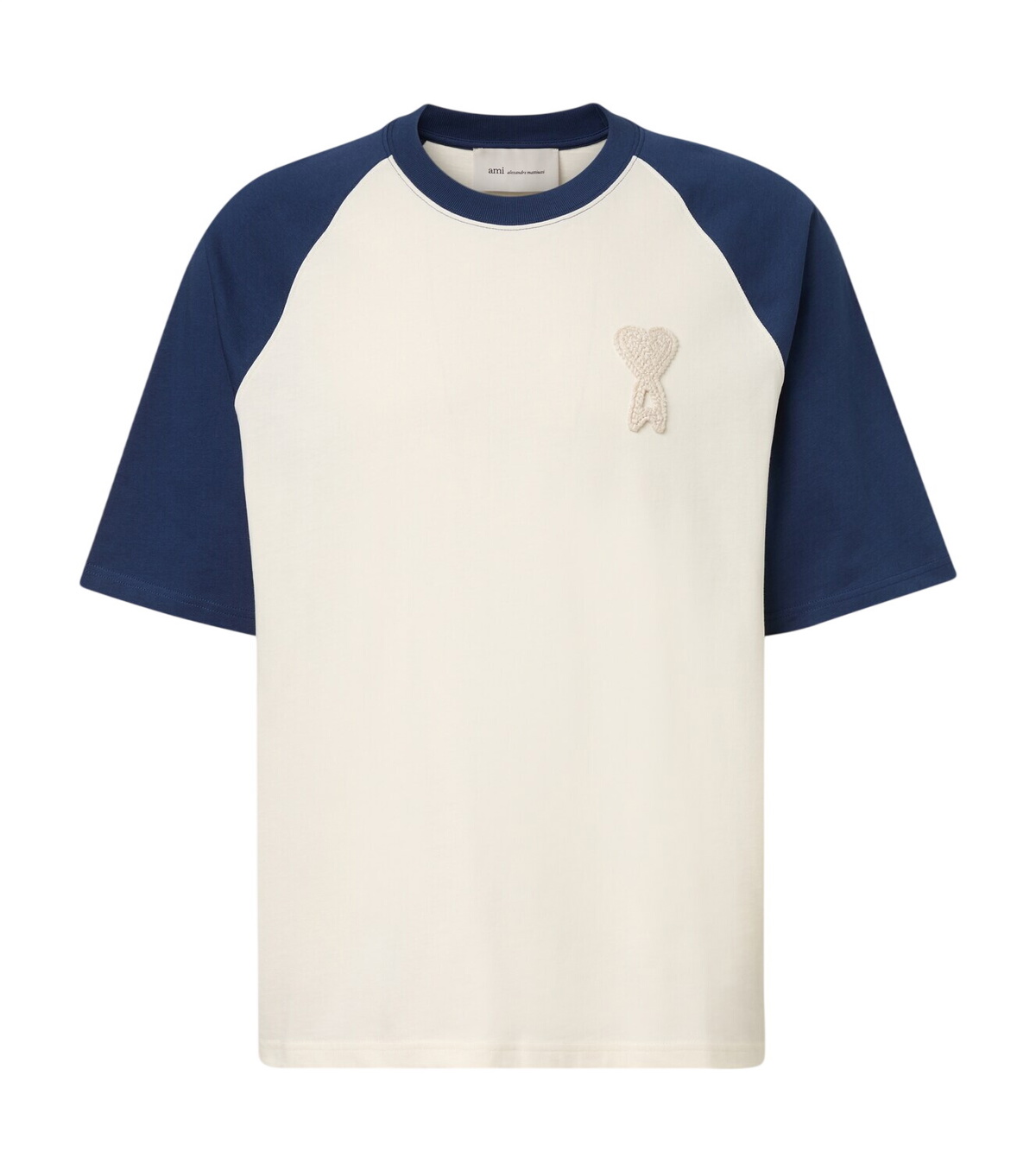 AMI Paris White Ami de Cœur T-Shirt AMI