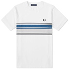 Fred Perry Marl Stripe Tee