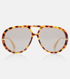 Bottega Veneta Classic aviator sunglasses