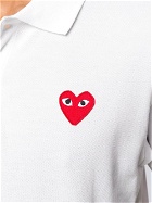 COMME DES GARCONS PLAY - Logo Cotton Polo Shirt