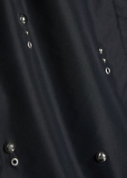 3.1 Phillip Lim Stud-embellished Cotton-blend Shirt Black