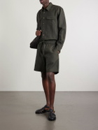 De Bonne Facture - Linen Overshirt - Green