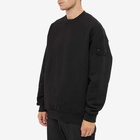 Stone Island Men's Ghost Crew Sweat in Black