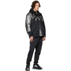 Nike Silver and Black Sportswear Tech Pack Jacket