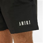 AMIRI Men's Core Logo Swim Trunk in Black